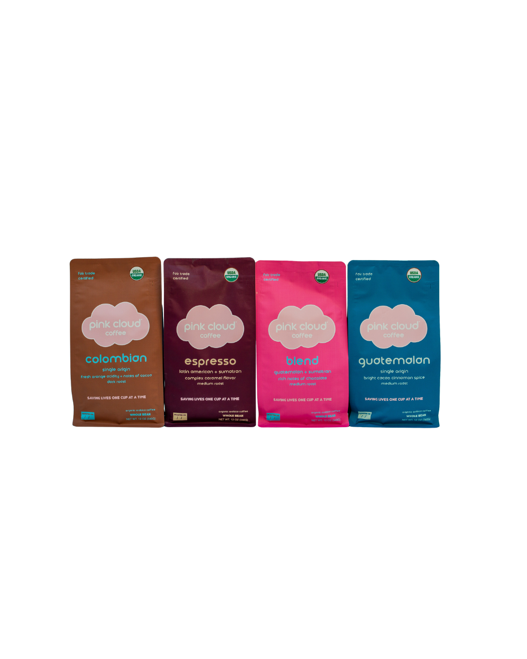 Pink Cloud Coffee Blend: 4 Pack