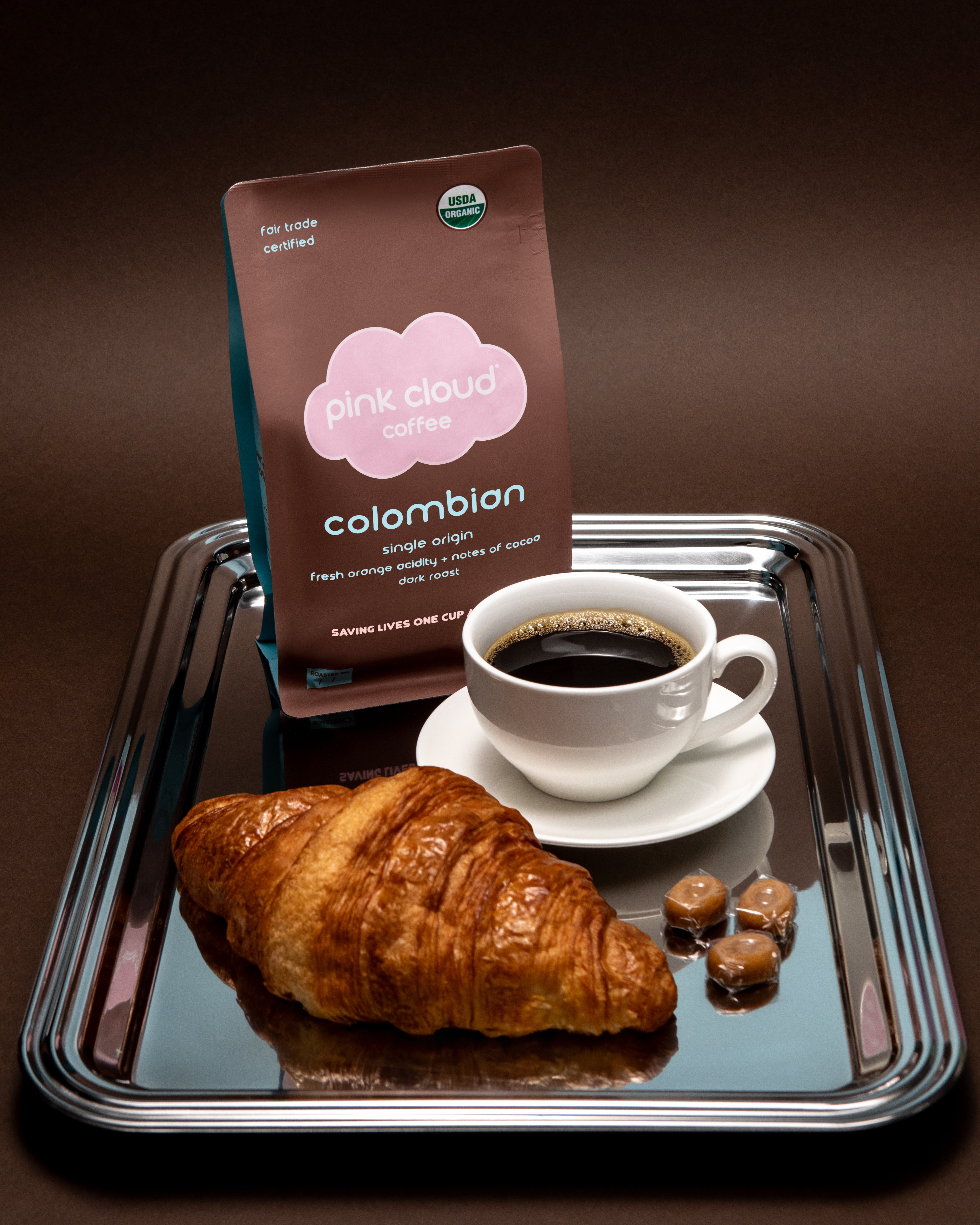 Colombian - Dark Roast – Pink Cloud Coffee