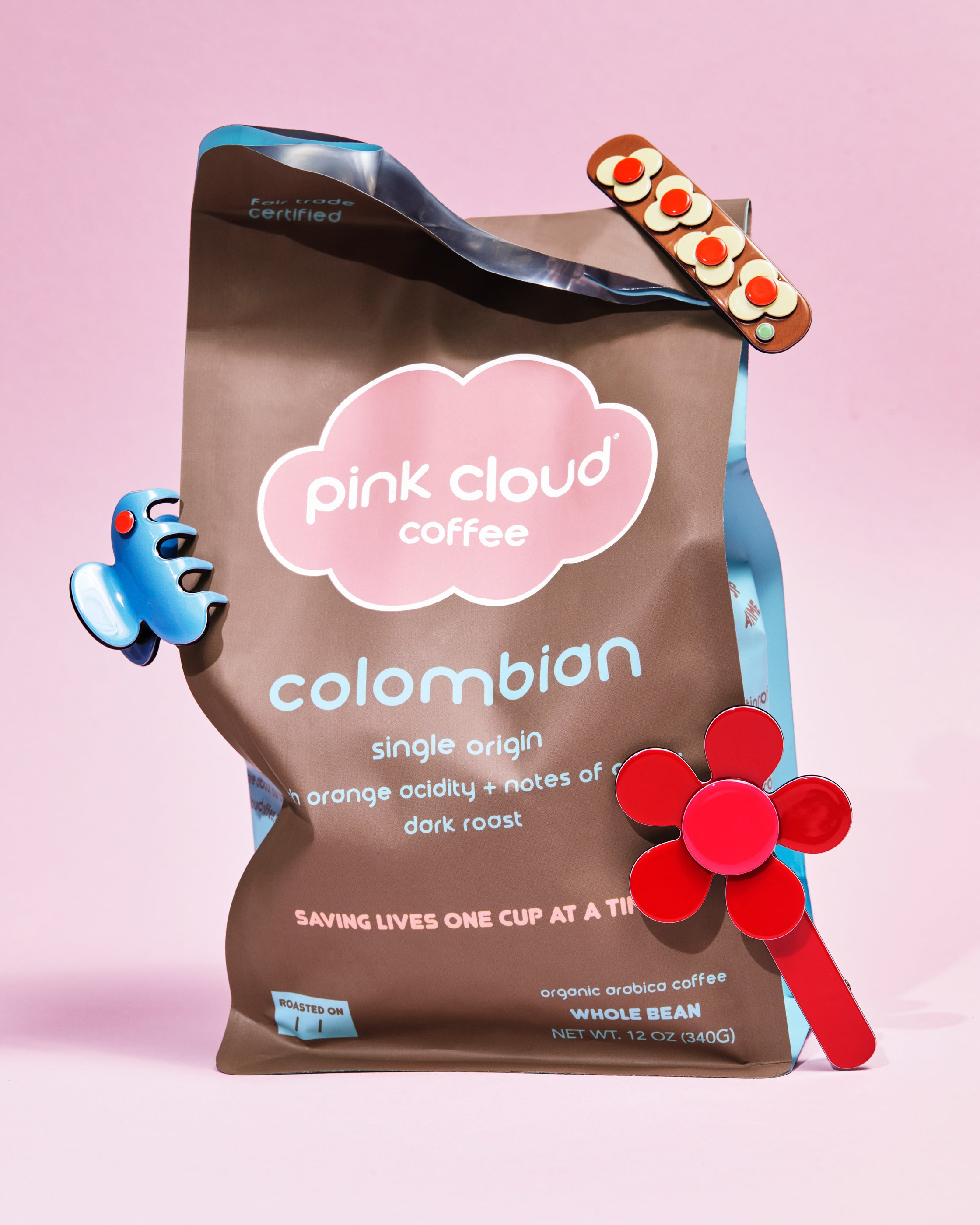 Colombian - Dark Roast – Pink Cloud Coffee